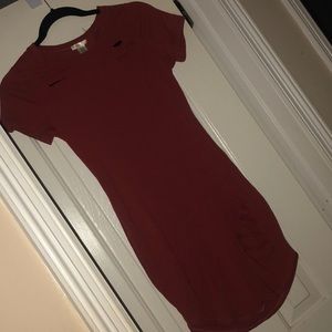 Distressed T-Shirt Dress